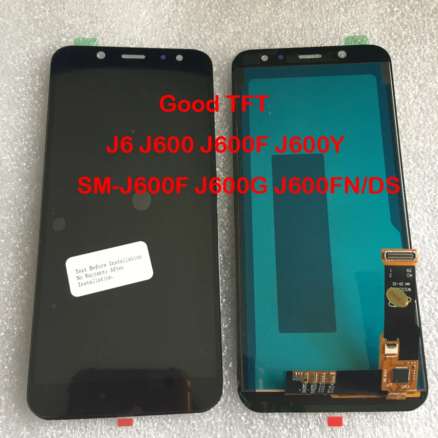 Сенсорный ЖК-дисплей для Samsung Galaxy J6 2018 J600 J600F J600Y детали сборки | Мобильные телефоны