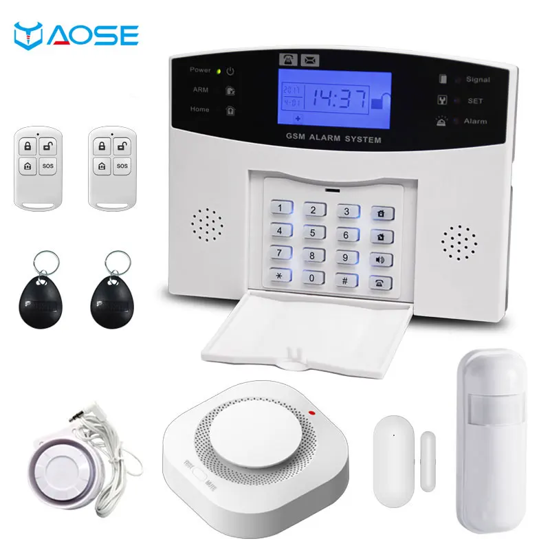 Wired Wireless Gsm Alarm system for home Ios Android APP Control with smoke detector sensor martlife wifi security alarm Kit
Wired Wireless Gsm Alarm system for home Ios Android APP Control with smoke detector sensor martlife wifi security alarm Kit