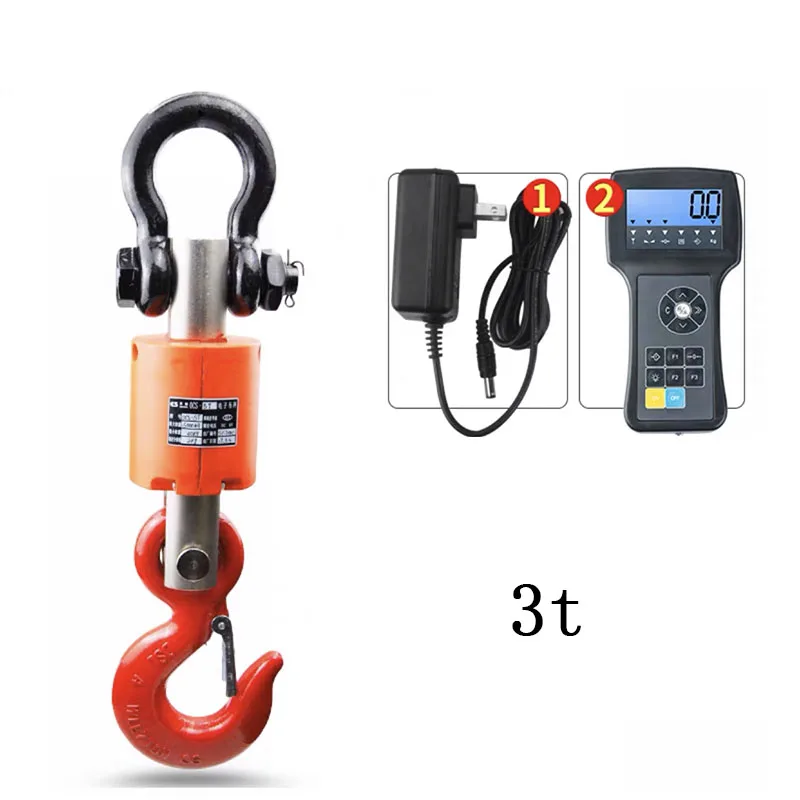 digital crane scale portable Industrial lifting Scale crane scale With Wireless Handheld Meter 3T/3000kg OCS
digital crane scale portable Industrial lifting Scale crane scale With Wireless Handheld Meter 3T/3000kg OCS