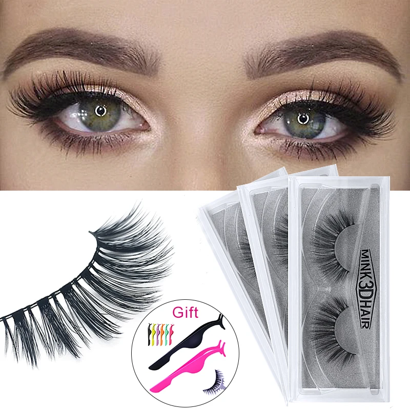2 Pairs Mink Lashes 3D Mink Eyelashes Lashes Thick Long Lasting Reusable Natural False Lashes
2 Pairs Mink Lashes 3D Mink Eyelashes Lashes Thick Long Lasting Reusable Natural False Lashes