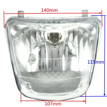 Hot 12V 35W 4 Pin Male Plug Front Headlight Assembly For 50Cc 70Cc 90Cc 110Cc ATV/QUAD Sunl Coolster
Hot 12V 35W 4 Pin Male Plug Front Headlight Assembly For 50Cc 70Cc 90Cc 110Cc ATV/QUAD Sunl Coolster