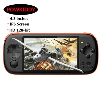 Powkiddy J6 Handheld Game Console 4.3 inch IPS Screen Retro Game Player HD 128-bit Simulator Arcade for NES PSP GBA SFC Play
Powkiddy J6 Handheld Game Console 4.3 inch IPS Screen Retro Game Player HD 128-bit Simulator Arcade for NES PSP GBA SFC Play