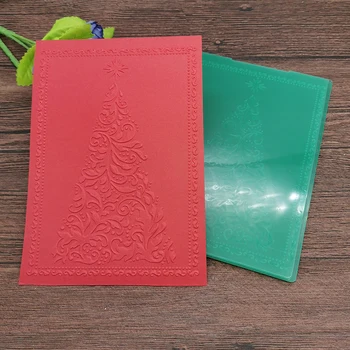 AOKEDIY Christmas tree DIY Plastic Embossing Folders for DIY Scrapbooking Paper Craft/Card Making Decoration Supplies
AOKEDIY Christmas tree DIY Plastic Embossing Folders for DIY Scrapbooking Paper Craft/Card Making Decoration Supplies
