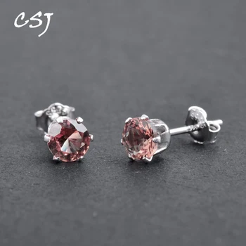 CSJ Diaspore Zultanite Stud Earrings Sterling 925 Silver Fine Jewelry Women Femm Lady Wedding Engagment Party or mom gift box
CSJ Diaspore Zultanite Stud Earrings Sterling 925 Silver Fine Jewelry Women Femm Lady Wedding Engagment Party or mom gift box
