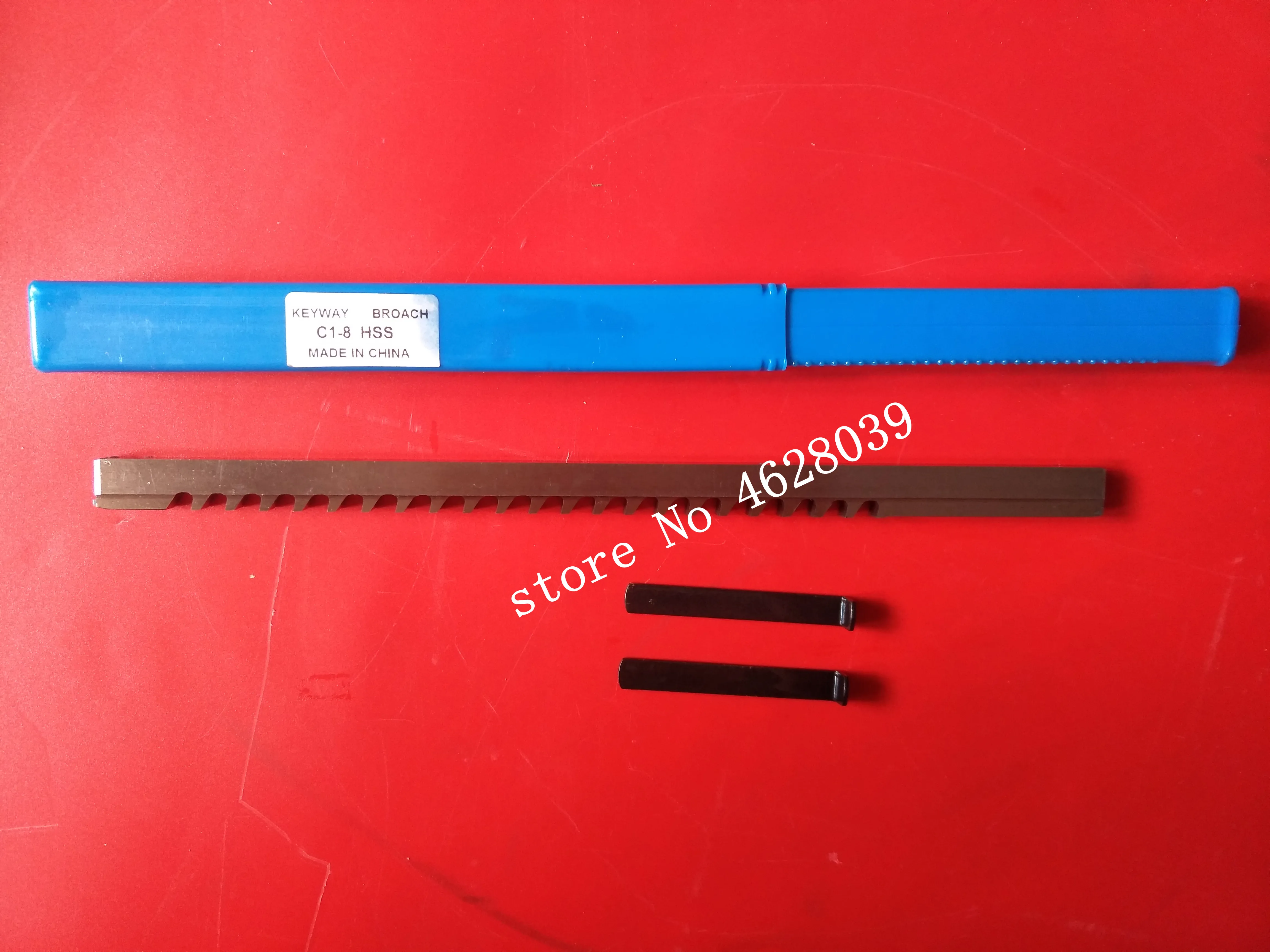 8mm C Keyway Broach Push Type High speed steel HSS Cutting Tool for CNC Broaching machine Metalworking
8mm C Keyway Broach Push Type High speed steel HSS Cutting Tool for CNC Broaching machine Metalworking