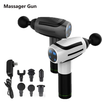 Massage Gun Cordless Rechargeable Muscle Stimulator Deep Tissue Massager Device Body Relaxation Slimming Shaping Pain Relief
Massage Gun Cordless Rechargeable Muscle Stimulator Deep Tissue Massager Device Body Relaxation Slimming Shaping Pain Relief