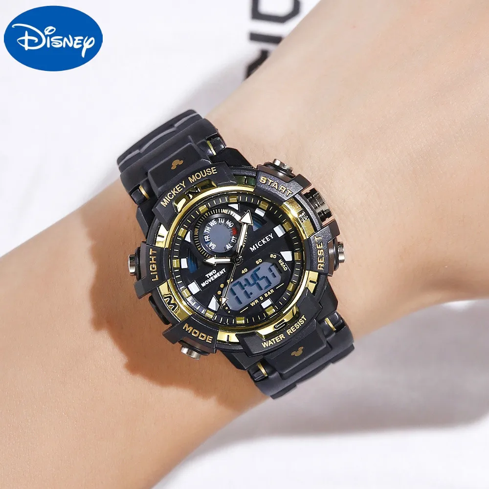 Original Disney Children's Watch Cool Multi-function Dual Display Movement Electronic Watch Waterproof Luminous Student Watch
Original Disney Children's Watch Cool Multi-function Dual Display Movement Electronic Watch Waterproof Luminous Student Watch