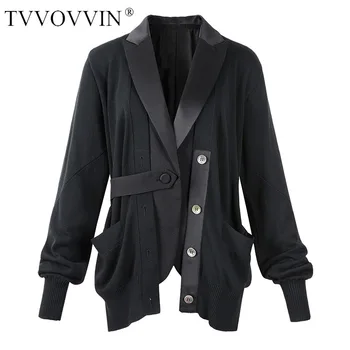 TVVOVVIN spring new 2020 and summer full sleeves lantern sleeveless knitting turn-down collar PU patchwork pocket blazer N4WL
TVVOVVIN spring new 2020 and summer full sleeves lantern sleeveless knitting turn-down collar PU patchwork pocket blazer N4WL