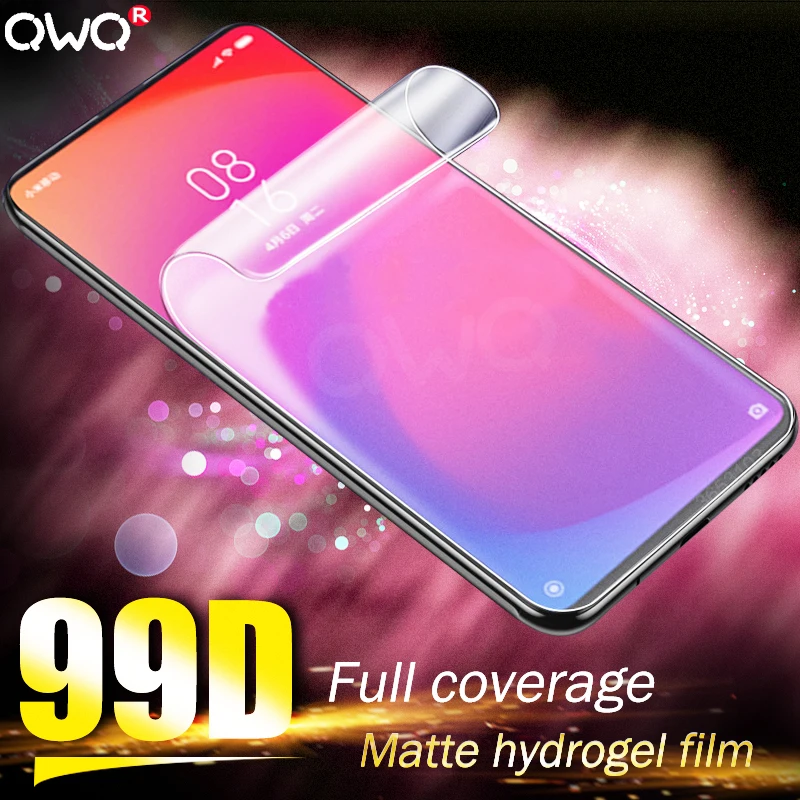 

99D Matte hydrogel film for Xiaomi Redmi Note 8 6 5 7 Pro 8A 7A K30 screen protector for K20 Pro 4X No Fingerprint Frosted film