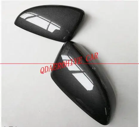 

Carbon fibre REPLACE Side Mirror Covers Caps chrome door mirror cover high quality ABS car styling for MAZDA ATENZA 2014-2019