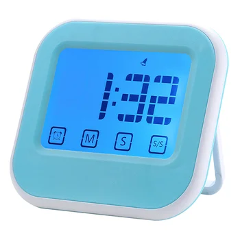 Useful Digital Timer Portable Alarm Creative Touch Screen Clock Kitchen Wall Clock Timekeeper without Battery for Cooking Readin
Useful Digital Timer Portable Alarm Creative Touch Screen Clock Kitchen Wall Clock Timekeeper without Battery for Cooking Readin