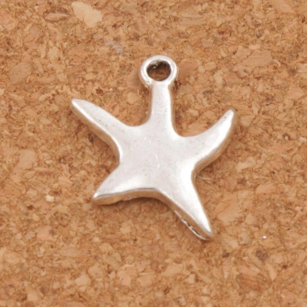 Smooth Wriggling Sea Star Starfish Spacer Charm Beads Tibetan Silver Pendants Jewelry DIY L117 14x17.5mm 150pcs
Smooth Wriggling Sea Star Starfish Spacer Charm Beads Tibetan Silver Pendants Jewelry DIY L117 14x17.5mm 150pcs