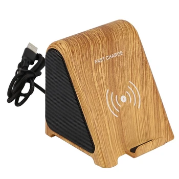 R8 Wireless Bluetooth Speaker Portable Stereo Speaker Wireless Charging for Iphone for Xiaomi Smartphones Multifunctional Wood G
R8 Wireless Bluetooth Speaker Portable Stereo Speaker Wireless Charging for Iphone for Xiaomi Smartphones Multifunctional Wood G