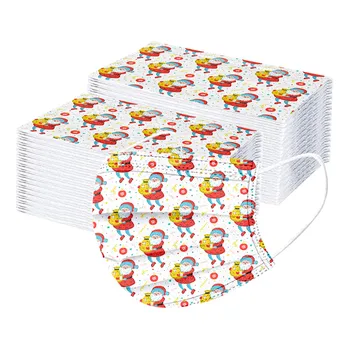 100pc Children Mask Disposable Unisex Printed Christmas Soft Mask For 3-layer Non-woven Filter Protective Mask Cover Masque
100pc Children Mask Disposable Unisex Printed Christmas Soft Mask For 3-layer Non-woven Filter Protective Mask Cover Masque