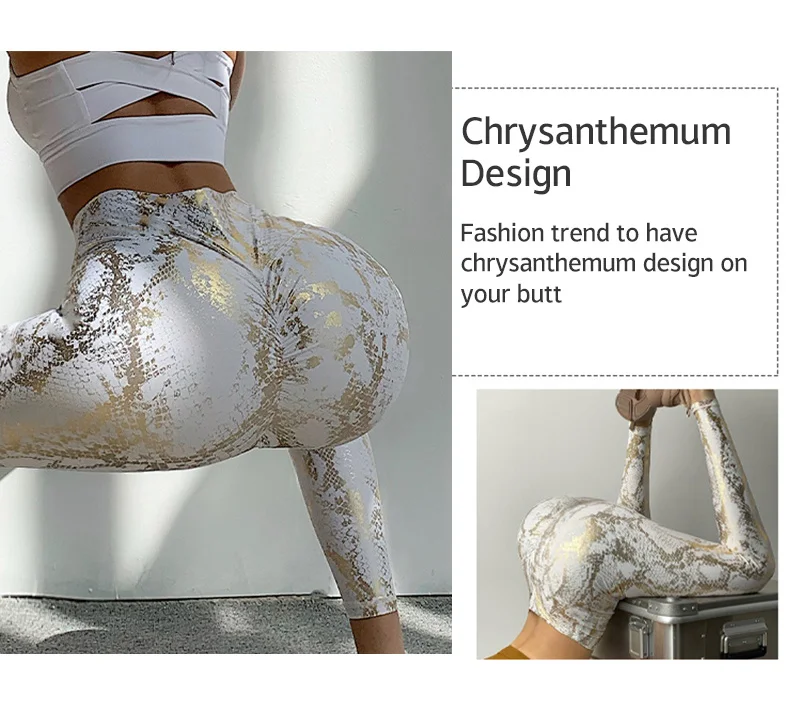 Elastic Snake Print Glitter Seamless Leggings Women Sexy Butt Lift High Waist Yoga Pants Fitness Push Up Gym Slim Leggings Elastic Snake Print Glitter Seamless Leggings Women Sexy Butt Lift High Waist Yoga Pants Fitness Push Up Gym Slim Leggings