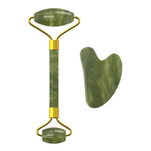 Facial Massage Jade Roller Gouache Scraper Set Natural Crystal Stone Face Beauty Care Anti-wrinkle Gua Sha Roller Massager
Facial Massage Jade Roller Gouache Scraper Set Natural Crystal Stone Face Beauty Care Anti-wrinkle Gua Sha Roller Massager