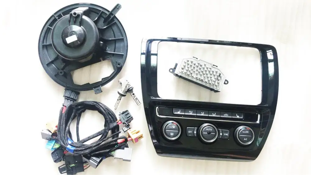 Manual upgrade automatic Climatronic Air Condition Control Switch Panel for PQ35 Golf 6 Passat B6 Jetta MK6 tiguan
Manual upgrade automatic Climatronic Air Condition Control Switch Panel for PQ35 Golf 6 Passat B6 Jetta MK6 tiguan