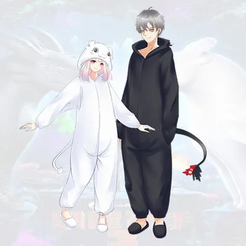 Cartoon How to Train Your Dragon 3 Cosplay Costume White Light Fury Toothless Kids Adult Pajamas Bathrobe Jumpsuit Sleepwear New
Cartoon How to Train Your Dragon 3 Cosplay Costume White Light Fury Toothless Kids Adult Pajamas Bathrobe Jumpsuit Sleepwear New