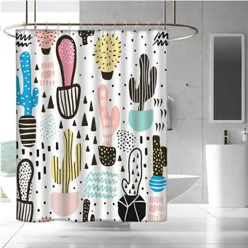 Waterproof and Colorful Shower Curtain Polyester Shower Curtain Bath Shower 
Waterproof and Colorful Shower Curtain Polyester Shower Curtain Bath Shower