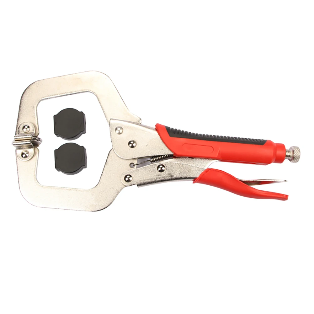 11 Inch Steel Face Clamp Locator Tenon C Type Clip Locking Plier Hand Vise Grip Table Multi-function Tool Weld Woodworking
11 Inch Steel Face Clamp Locator Tenon C Type Clip Locking Plier Hand Vise Grip Table Multi-function Tool Weld Woodworking
