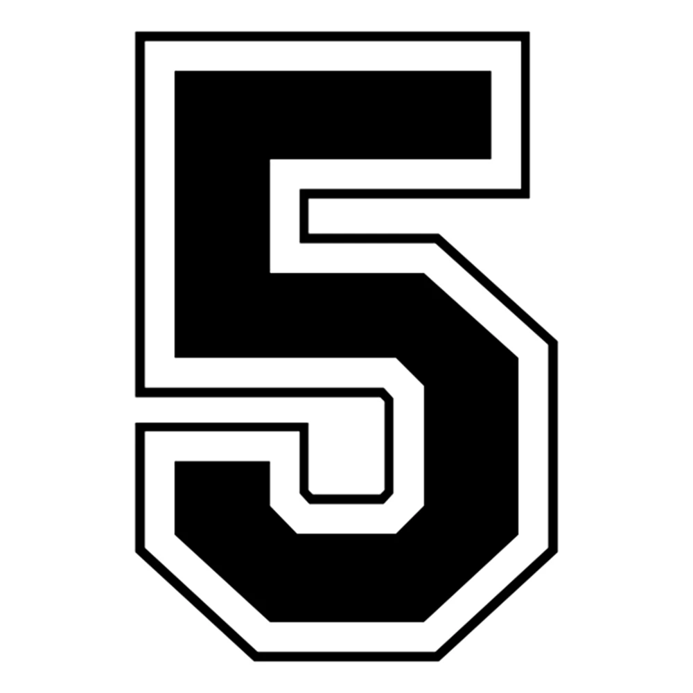 Numbers 5 Car-Stickers and Decals Funny Cover Scratches Decoration for Bumper Bodywork Windshield Suv Interior PVC18*12cm
Numbers 5 Car-Stickers and Decals Funny Cover Scratches Decoration for Bumper Bodywork Windshield Suv Interior PVC18*12cm