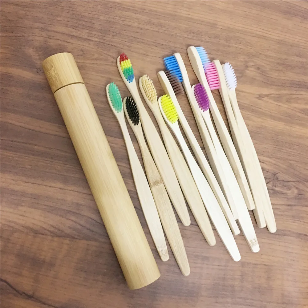 Natural Bamboo Toothbrush Bamboo tube Soft Toothbrush Handle Bamboo Toothbrush case Adult Bamboo With Tooth Box Protection
Natural Bamboo Toothbrush Bamboo tube Soft Toothbrush Handle Bamboo Toothbrush case Adult Bamboo With Tooth Box Protection