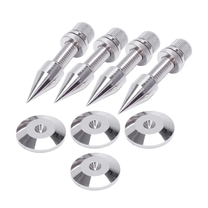 4 Pcs Speaker Spike Isolation Spikes Stand Foot Hifi Speaker Shockproof Cone Base Pads
4 Pcs Speaker Spike Isolation Spikes Stand Foot Hifi Speaker Shockproof Cone Base Pads