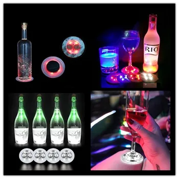 50pcs Party Light Coaster Colorful Flash Wine Bottle Sticker LED Light Cup Sticker 4 Light Colorful LED Coaster
50pcs Party Light Coaster Colorful Flash Wine Bottle Sticker LED Light Cup Sticker 4 Light Colorful LED Coaster