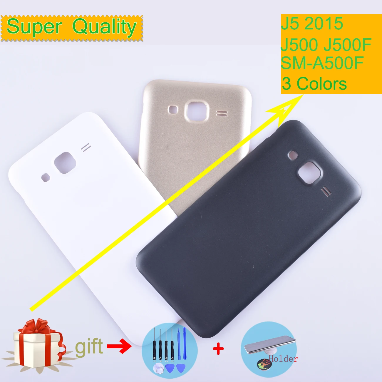 For Samsung Galaxy J5 2015 J500 J500F J500H J500M Housing Battery Cover Back Cover Case Rear Door Chassis Shell J5
For Samsung Galaxy J5 2015 J500 J500F J500H J500M Housing Battery Cover Back Cover Case Rear Door Chassis Shell J5