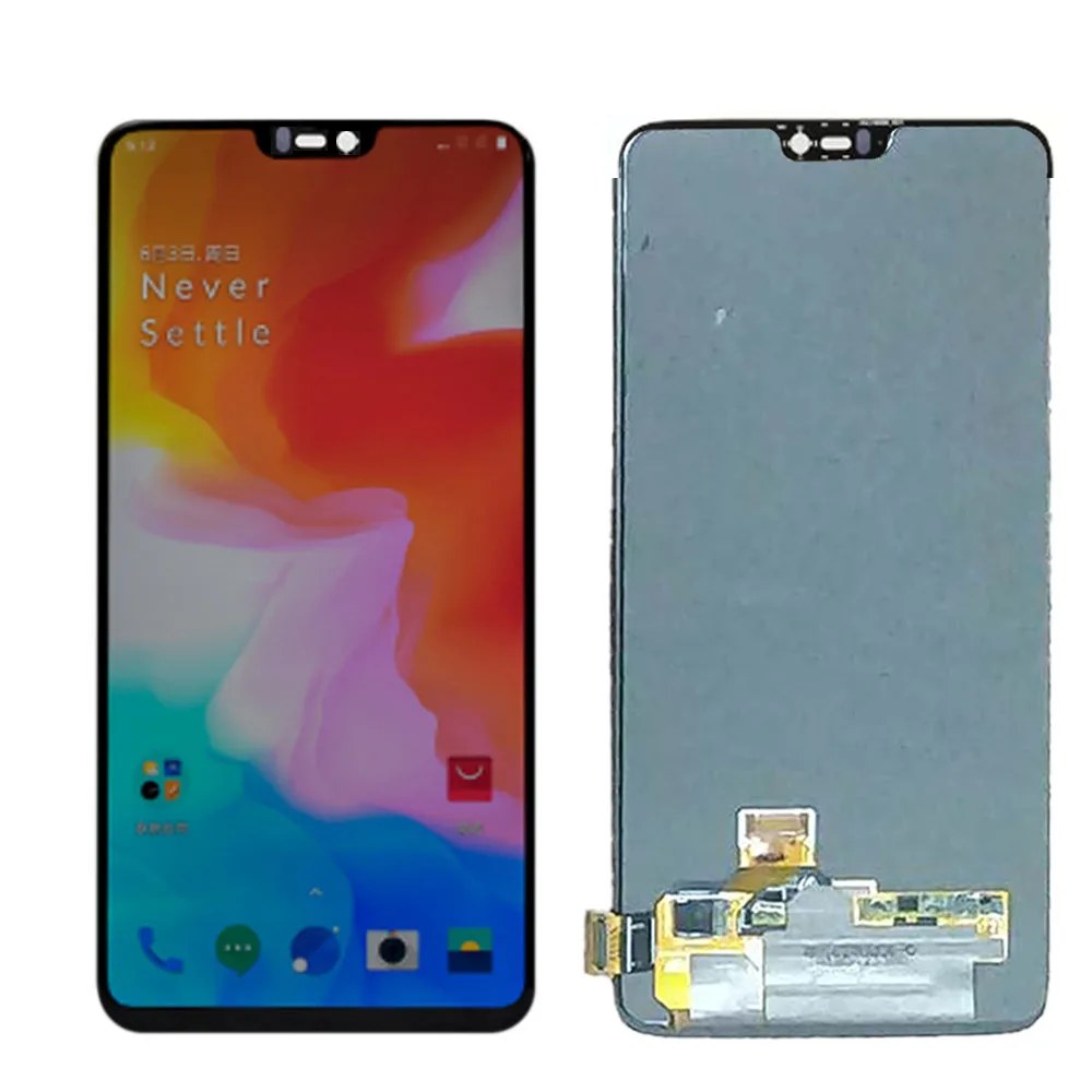 Original Amoled LCD For Oneplus 6 A6000 LCD Display Touch Screen Digitizer Assembly replacement one plus 6 1+6 6.28 inch LCD
Original Amoled LCD For Oneplus 6 A6000 LCD Display Touch Screen Digitizer Assembly replacement one plus 6 1+6 6.28 inch LCD