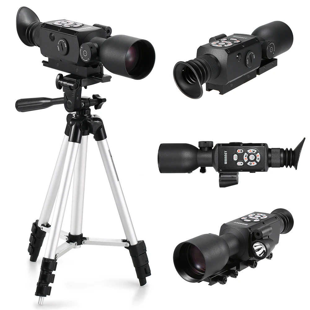 1080p Hunting Telescope Monocular Nightshot Vision Scope Digital Rang Finder Ballistic Computer Scope Full Color Night Vision
1080p Hunting Telescope Monocular Nightshot Vision Scope Digital Rang Finder Ballistic Computer Scope Full Color Night Vision