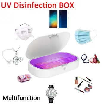Portable Uv Phone Sterilizer Box 10W Qi Wireless Charging Personal Sanitizer Disinfection Cabinet Cleaner Phone Wireless Charger
Portable Uv Phone Sterilizer Box 10W Qi Wireless Charging Personal Sanitizer Disinfection Cabinet Cleaner Phone Wireless Charger