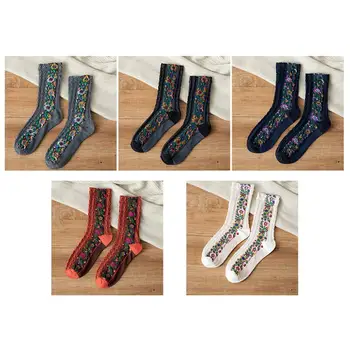 Floral Pile Socks Women Classical Retro Flowers Dress Autumn Socks Ethnic Famale Spring For Girls Warm Socks Style Fashion D4A9 
Floral Pile Socks Women Classical Retro Flowers Dress Autumn Socks Ethnic Famale Spring For Girls Warm Socks Style Fashion D4A9