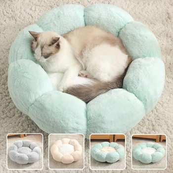 Cat Bed House Bed for cats Mat Winter Warm Sleeping Cats Nest Soft Sofa flower Pet Cushion Travel Portable 
Cat Bed House Bed for cats Mat Winter Warm Sleeping Cats Nest Soft Sofa flower Pet Cushion Travel Portable