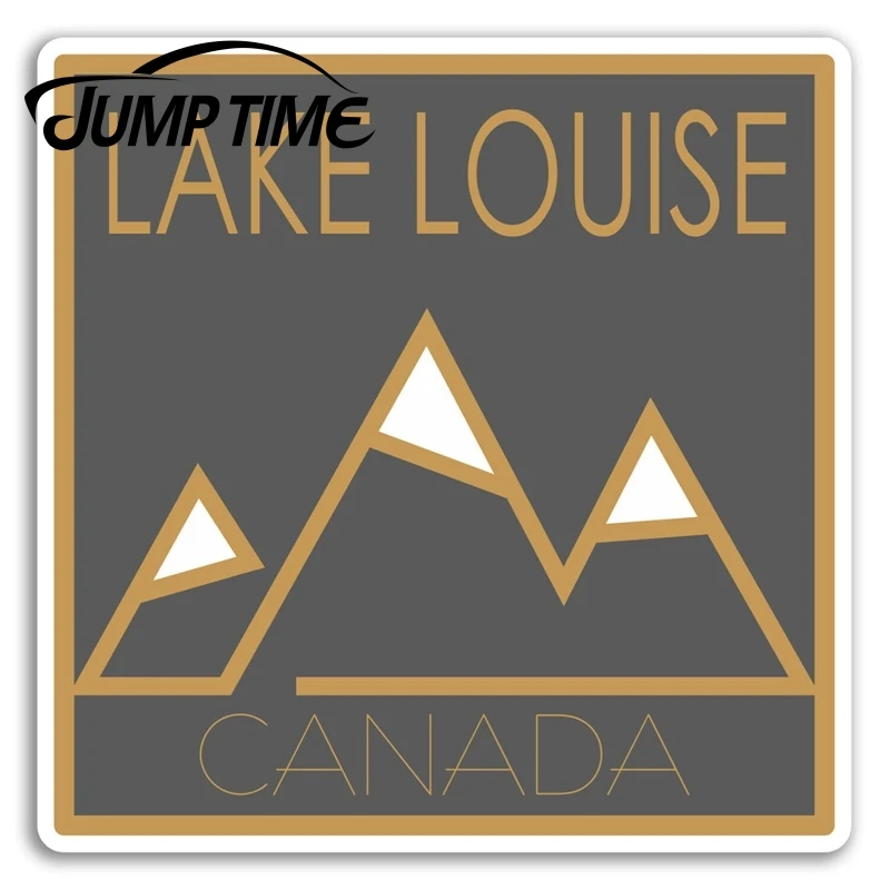 Виниловая наклейка Jump Time Lake Louise крутая s Canada для ноутбука багажа автомобиля