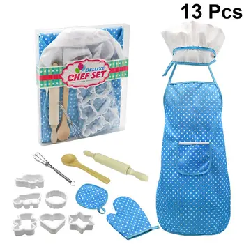 1 Set/13pcs Kitchen Playset Durable Creative Chef Cosplay Costume Kitchenware Toy Kitchenware Set for Girls Boys Home
1 Set/13pcs Kitchen Playset Durable Creative Chef Cosplay Costume Kitchenware Toy Kitchenware Set for Girls Boys Home
