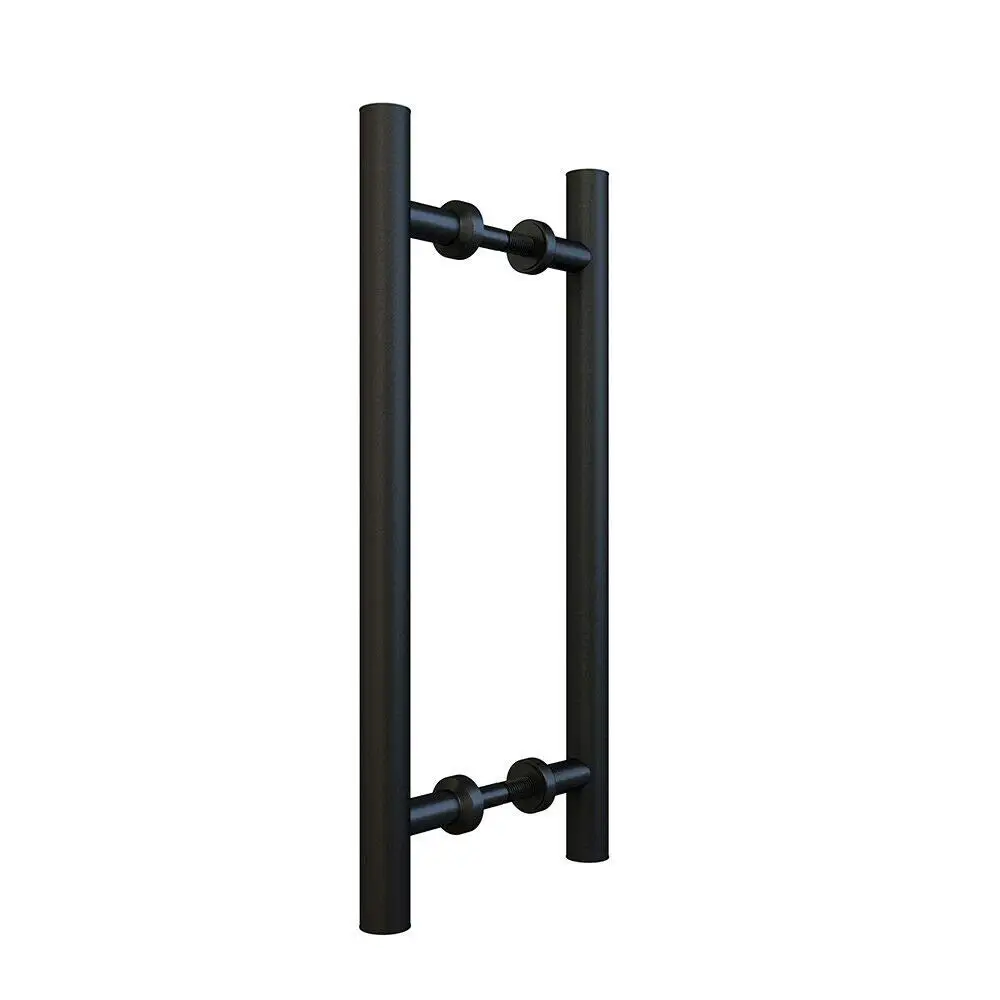 15 13/16 inches Smooth Finish Flat Black Back to Back Pipe Handle Pull Set for Sliding Barn Door
15 13/16 inches Smooth Finish Flat Black Back to Back Pipe Handle Pull Set for Sliding Barn Door