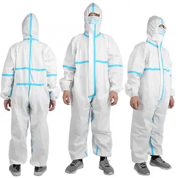LZ-1 White Non-Woven Fabrics Safe Hygienic Protective Clothing Disposable Isolation Gown Protection Suit for outdoors d
LZ-1 White Non-Woven Fabrics Safe Hygienic Protective Clothing Disposable Isolation Gown Protection Suit for outdoors d
