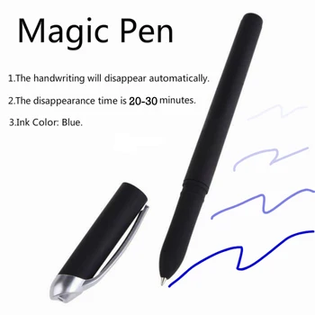 Blue 0.5mm Automatic Fade Pen Gel Pens Invisible Ink Within One Hour Automatically Disappearing Refill New Stationery Magic Pen
Blue 0.5mm Automatic Fade Pen Gel Pens Invisible Ink Within One Hour Automatically Disappearing Refill New Stationery Magic Pen