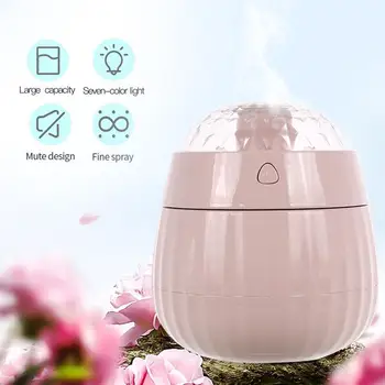 Aroma Diffuser Ultrasonic Humidifier Air Humidifier ABS 380ML Exquisite Portable Fashion Airpurifier Colorful Nightlight
Aroma Diffuser Ultrasonic Humidifier Air Humidifier ABS 380ML Exquisite Portable Fashion Airpurifier Colorful Nightlight