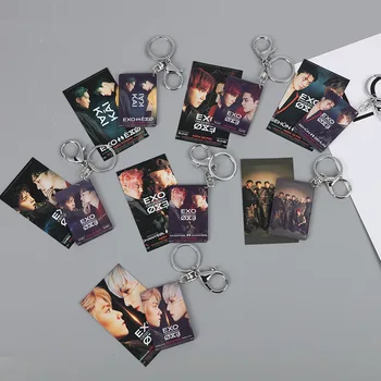 1pcs Kpop EXO New Album Obsession CHANYEOL KAI CHEN BAEKHYUN SEHUN SUHO Keychain Acrylic KeyRing Pendant Bag Charm Wallet 
1pcs Kpop EXO New Album Obsession CHANYEOL KAI CHEN BAEKHYUN SEHUN SUHO Keychain Acrylic KeyRing Pendant Bag Charm Wallet
