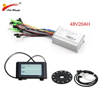 JS 48V 350W 500W DC Controller Set S900LCD display Meter PAS Set E-bike Conversion kit Dual Mode Hall Sensor and Hall Sensorless
JS 48V 350W 500W DC Controller Set S900LCD display Meter PAS Set E-bike Conversion kit Dual Mode Hall Sensor and Hall Sensorless