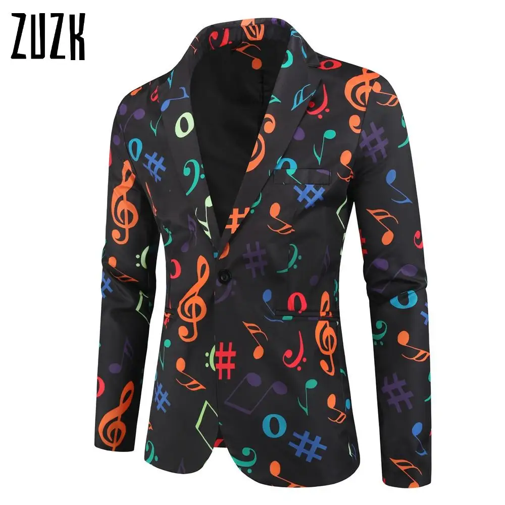 Steampunk Hombre Mens Black Jacket New Korean Clothes Colored Notes Print Terno Masculino Slim Fit Men Suit Brazer Plus Size 4XL
Steampunk Hombre Mens Black Jacket New Korean Clothes Colored Notes Print Terno Masculino Slim Fit Men Suit Brazer Plus Size 4XL