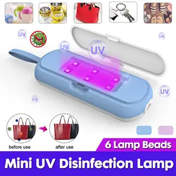 UV Germicidal Lamp Portable Ultraviolet Disinfection Lamp For Home Office UVC Lamp Stick Sterilize Kill Mite Light 6 LED
UV Germicidal Lamp Portable Ultraviolet Disinfection Lamp For Home Office UVC Lamp Stick Sterilize Kill Mite Light 6 LED