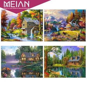 2020MEIAN Village Diamond Embroidery Landscape Handmade Diamond Painting Needlework Cross Stitch Home Decor
2020MEIAN Village Diamond Embroidery Landscape Handmade Diamond Painting Needlework Cross Stitch Home Decor