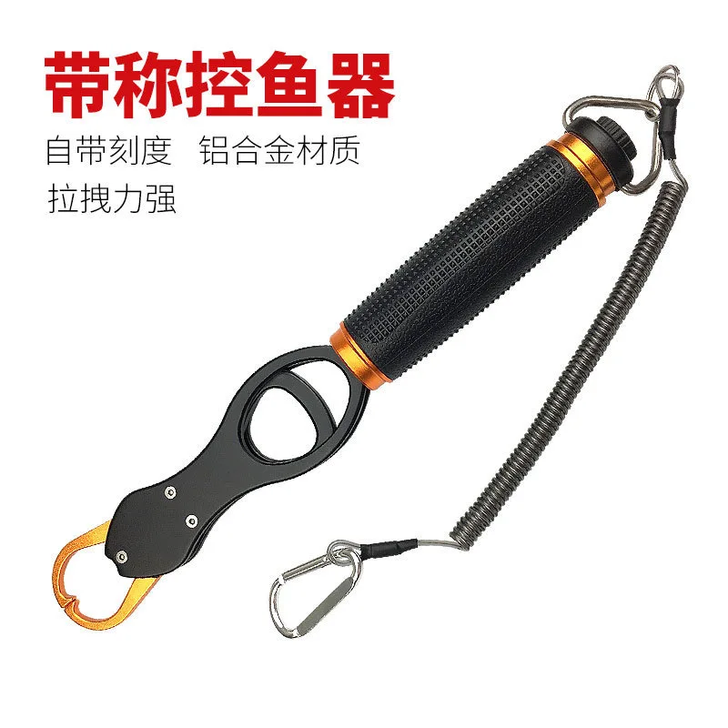 Cross Border for Multi-functional Fish Grip Fishing Clamp with Said a Tape-Measure Fish Grip Alloy Aluminum Fish Grip Wholesale
Cross Border for Multi-functional Fish Grip Fishing Clamp with Said a Tape-Measure Fish Grip Alloy Aluminum Fish Grip Wholesale