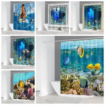 3D Stunning Seabed Views Design Printing Bath Decor Waterproof Customizable Shower Curtain 150*180&180*180
3D Stunning Seabed Views Design Printing Bath Decor Waterproof Customizable Shower Curtain 150*180&180*180