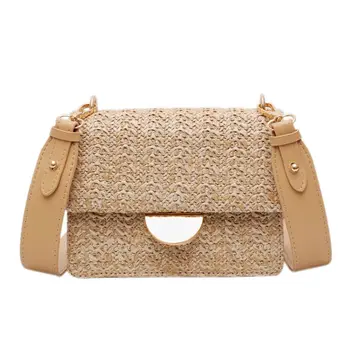 Women Fashion Handbag Shoulder Bag Ladies Straw Woven Summer Crossbody Tote Newest 
Women Fashion Handbag Shoulder Bag Ladies Straw Woven Summer Crossbody Tote Newest