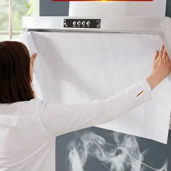 

5m/10m Range Hood Filter Paper Non-Woven Kitchen Smoke Oil Absorbing Sheet Kitchen hood filter paper