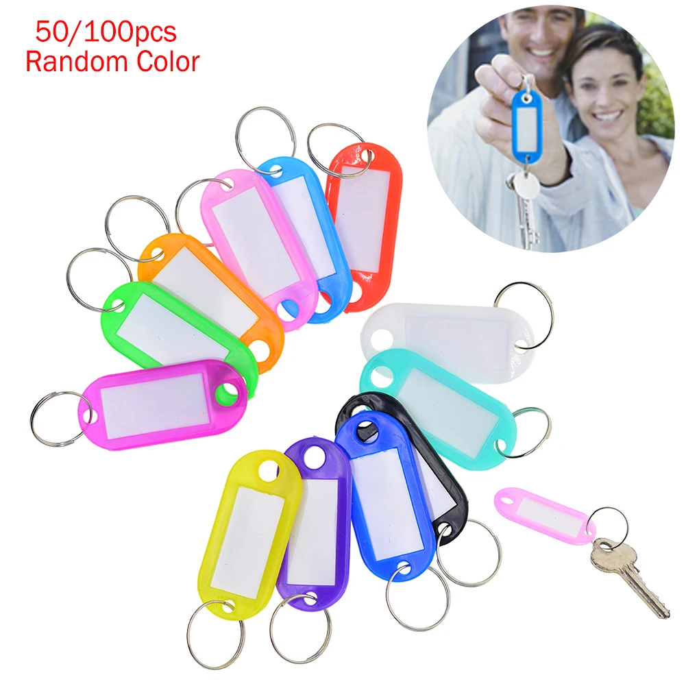 Colorful Key ID Label Tags Split Ring Keyring Keychain Assorted Color Plastic Key ID Label Name Card Tags Keychains 50 100 Pcs
Colorful Key ID Label Tags Split Ring Keyring Keychain Assorted Color Plastic Key ID Label Name Card Tags Keychains 50 100 Pcs